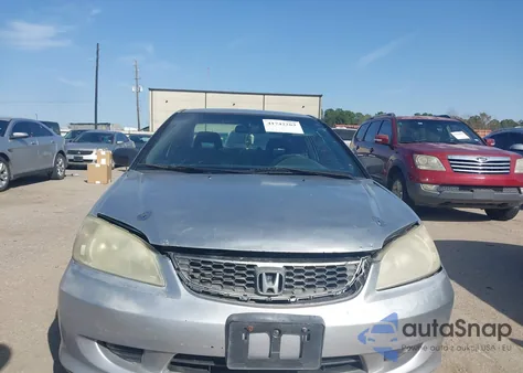 2004 Honda Civic Vp from USA, damaged, VIN 1HGEM21104L050903